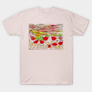 Poppies Tiled T-Shirt